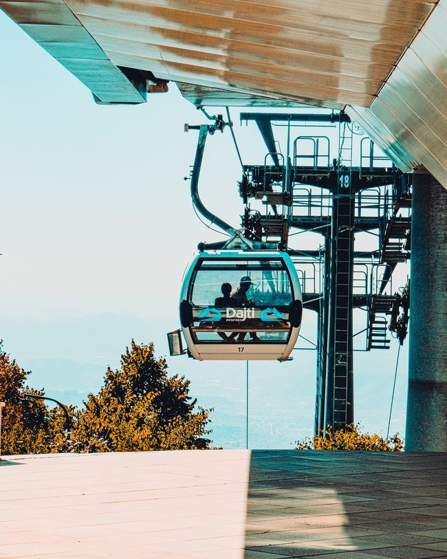 Teleferiku Dajti Ekspres- Foto Facebook nga Dajti Ekspres