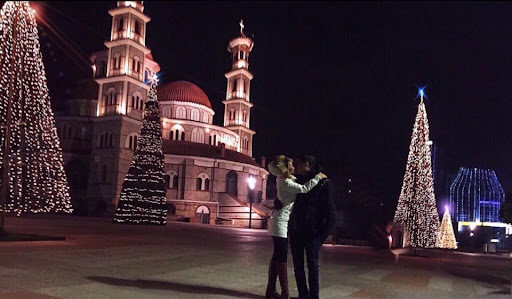 Krishtlindje ne Korce - foto Gazeta Dita