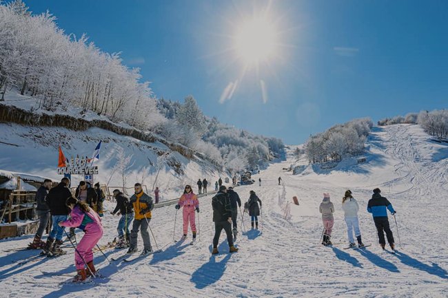 pista e skive - (Foto pista e skive bigell fb)