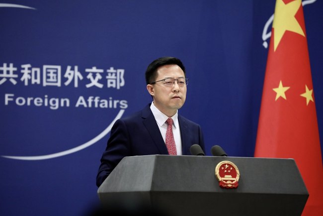 Z. Zhao Lijian, zëdhënës i Ministrisë së Punëve të Jashtme të Kinës(Foto:VCG)