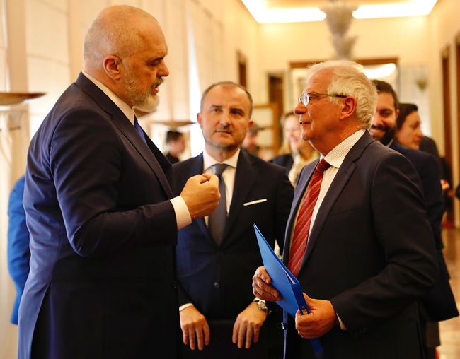 Kryeministri Rama dhe J. Borell (ATSH)