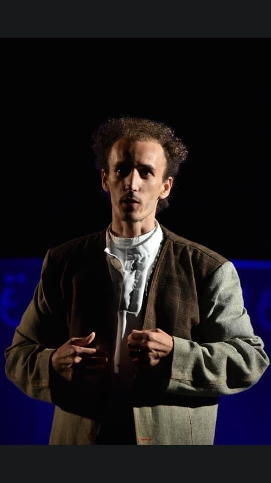 Denardo Neziri gjate nje roli (Foto personale)