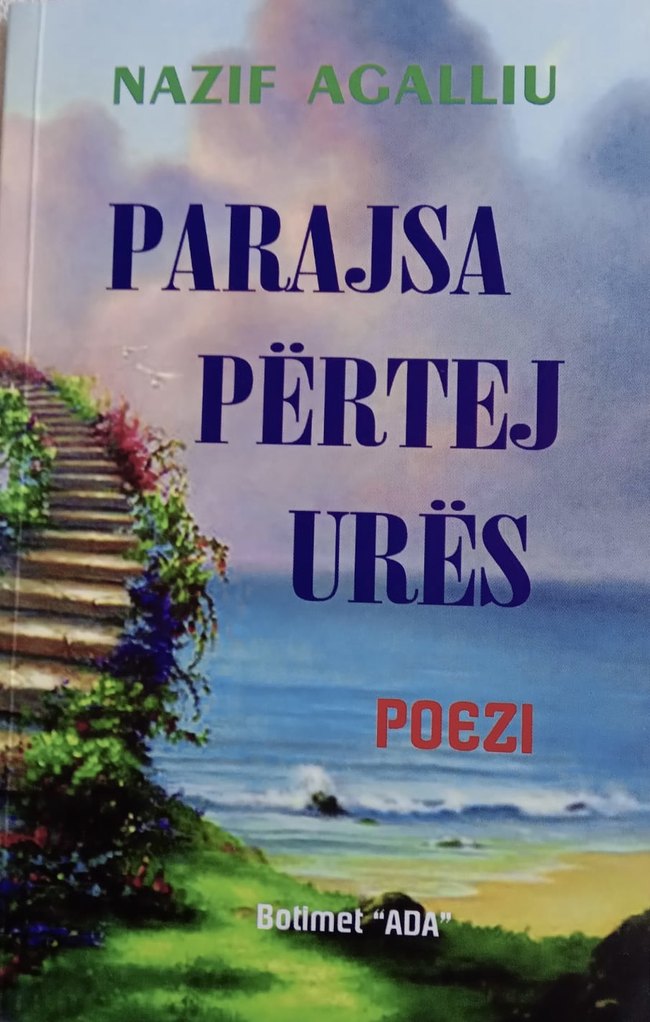 Libri me poezi i poetit Nazif Agalliu (Foto personale)
