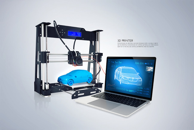 Snímek: Technologie 3D tisku bude použita k výrobě široké škály produktů. /CFP<br>