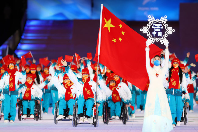 Quand les deux sessions rencontrent les Jeux paralympiques d’hiver en Chine