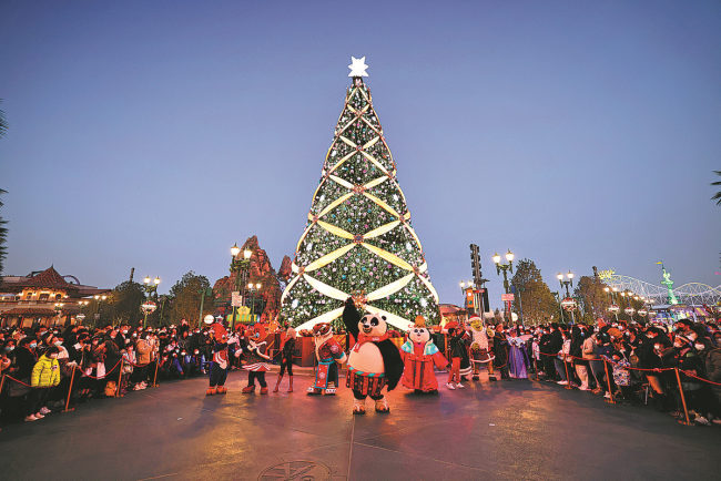 Το θεματικό πάρκο Universal Studios Beijing. [Φωτογραφία/China Daily]