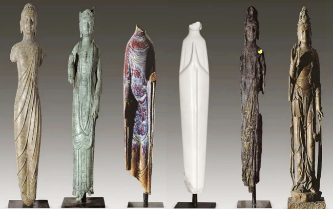 L’opera di scultura di Han Meilin (foto: Han Meilin Art Foundation)