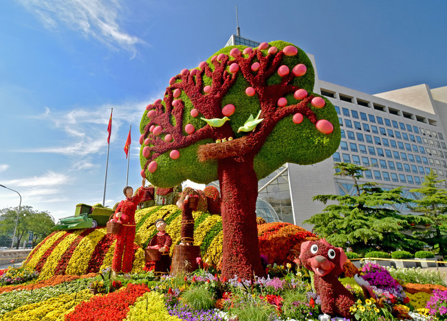 Ornamente florale de Ziua Națională