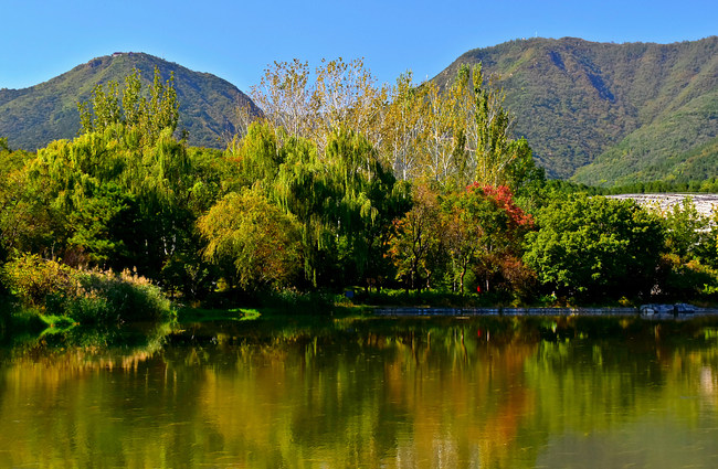 Toamna, la Grădina Botanică Beijing